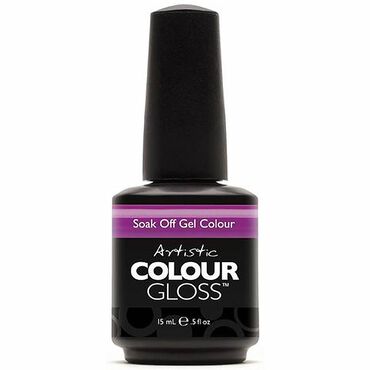 Artistic Colour Gloss Soak Off Gel Polish - Psyched 15ml