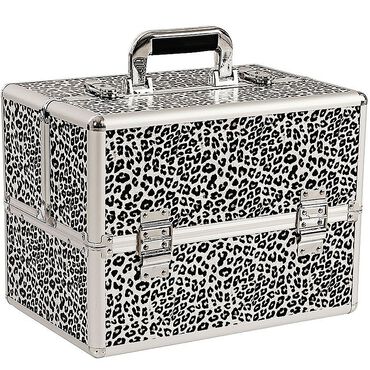 Salon Services Carina Beauty Box Medium Leopard