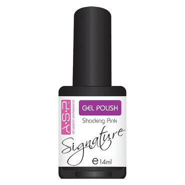 ASP Signature Gel Polish - Shocking Pink 14ml