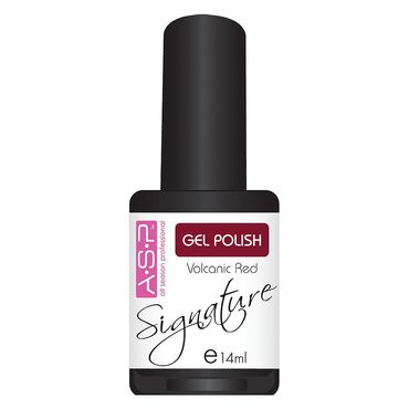 ASP Signature Gel Polish - Volcanic Red 14ml
