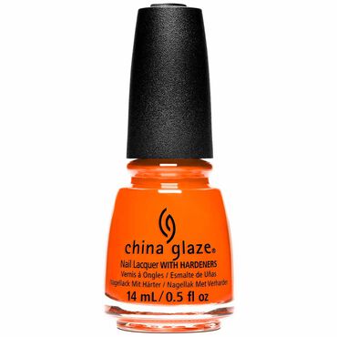 China Glaze Nail Lacquer - Orange Knockout 14ml