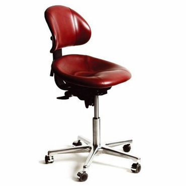 Beauty Express Support Stool Burgundy