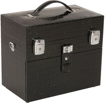 Salon Services Nail Polish Box Black