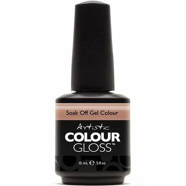 Artistic Colour Gloss Soak Off Gel Polish - Café Latte 15ml