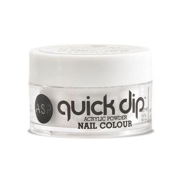 ASP Quick Dip Acrylic Dipping Powder Nail Colour - Silver Leaf 14.2g
