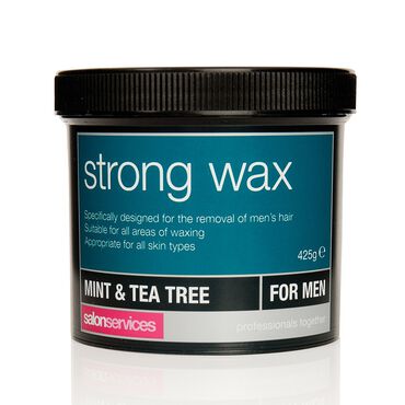 Salon Services Strong Wax Mint and Tea Tree 425g