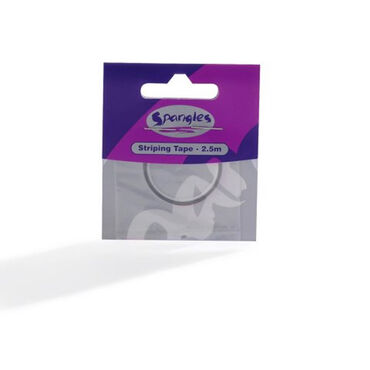 Star Nails Spangles Striping Tape - Silver