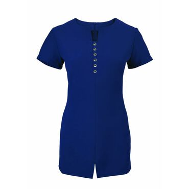 Alexandra Women's Notch Neck Tunic - Navy