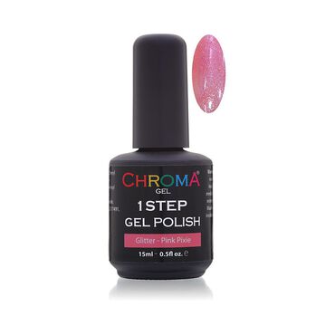 Chroma Gel One Step Gel Polish - Pink Pixie 15ml