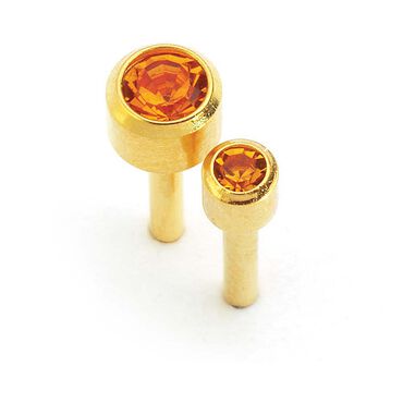 Caflon November Birthstone Ear Piercing Studs 12 pair pack