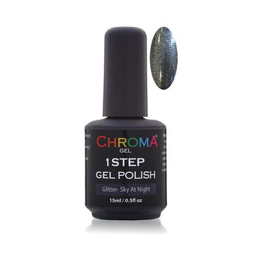 Chroma Gel One Step Gel Polish - Sky At Night 15ml
