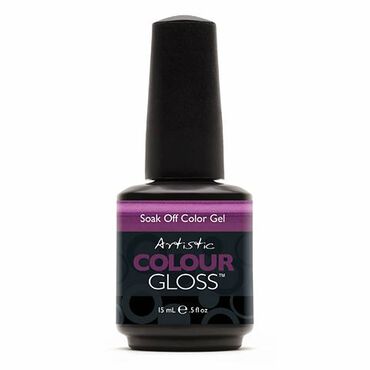 Artistic Colour Gloss Soak Off Gel Polish - Glam 15ml