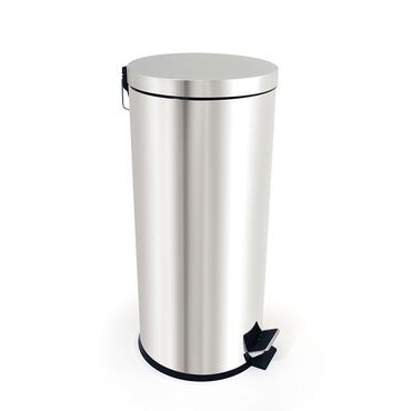 Bentley Brushware Stainless Steel Pedal Bin 30 Litre