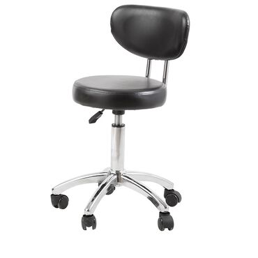 Salon Services Sara High Stem Stool - Black