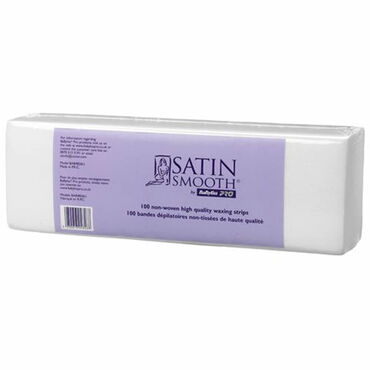Satin Smooth Non Woven Waxing Strips Pack of 100
