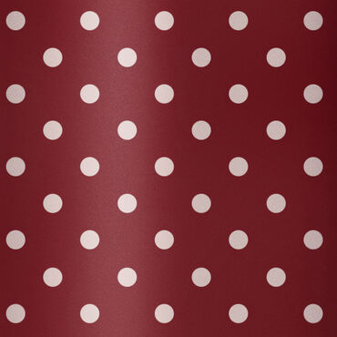 Salon Services Carina Beauty Box Medium Marsala Polka