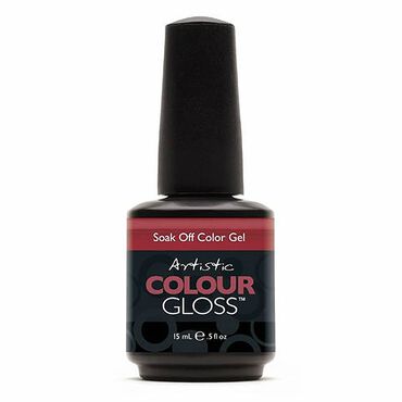 Artistic Colour Gloss Soak Off Gel Polish - Cheeky 15ml