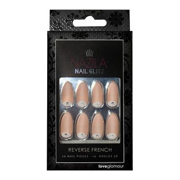 Nazila Love Glamour Nail Glitz Reverse French