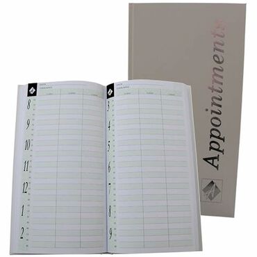 Agenda Salon Concepts Late Night Appointment Book 3 Column