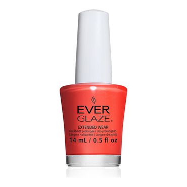China Glaze EverGlaze Extended Wear Nail Polish - Pretty Poppy 14ml