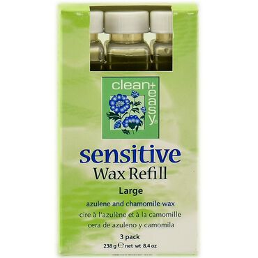 Clean & Easy Sensitive Wax Refill Pack of 3 Large 238g