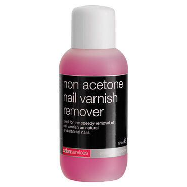 Salon Services Non Acetone Nail Polish Remover 125ml