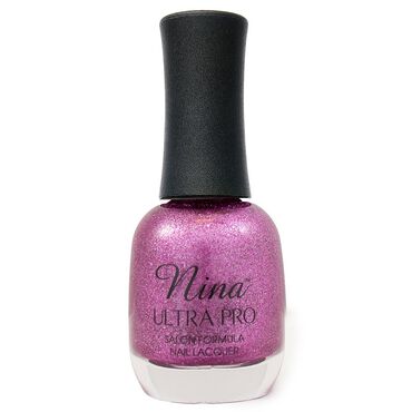 Nina Ultra Pro Nail Polish - Sequin Pink 14ml