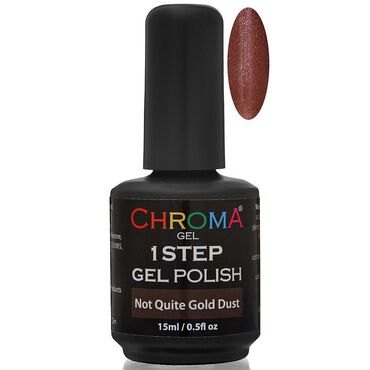 Chroma Gel One Step Gel Polish - Not Quite Gold Dust 15ml