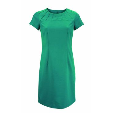 Alexandra Women's Satin Trim Dress - Lagoon