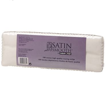 Satin Smooth Woven Waxing Strips Pack of 100