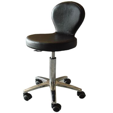 Salon Services Sicily Stool - Black