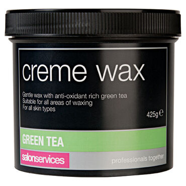 Salon Services Crème Wax Green Tea 425g