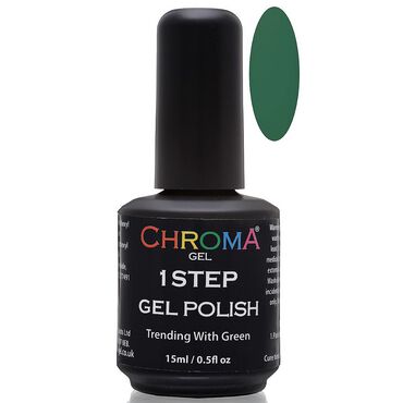 Chroma Gel One Step Gel Polish - Trending With Green 15ml