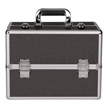 Salon Services Carina Beauty Box Medium Black Sparkle