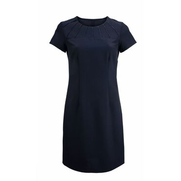 Alexandra Women's Satin Trim Dress - Black