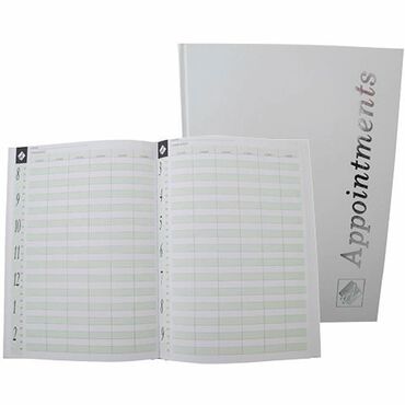 Agenda Salon Concepts Late Night Appointment Book 6 Column