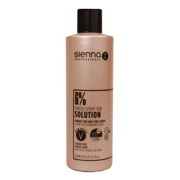 Sienna X Professional Tanning Solution 6% 250ml
