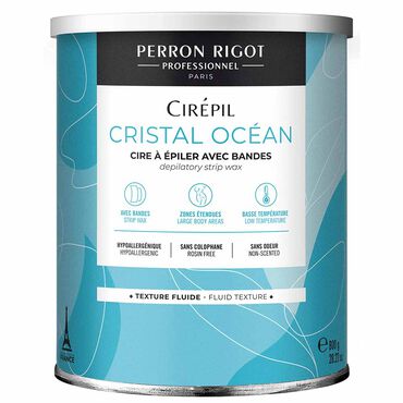 Perron Rigot Cirépil Cristal Océan Wax with strips 800g