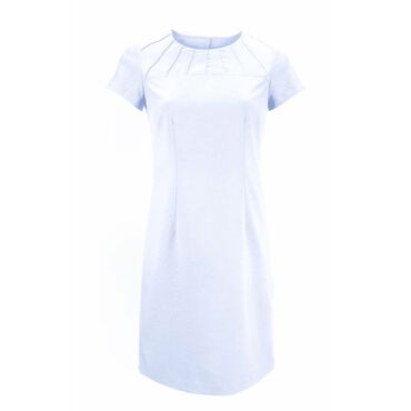 Alexandra Women's Satin Trim Tunic - White