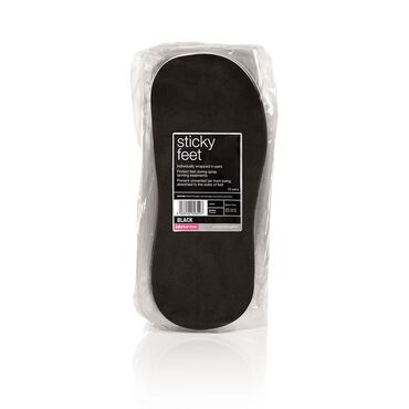 Salon Services Sticky Feet Black