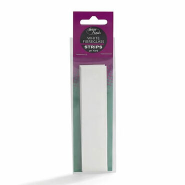 Star Nails Fibreglass Strips White Pack of 2 92cm