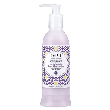 OPI Avojuice Hand and Body Lotion - Vanilla Lavender 250ml