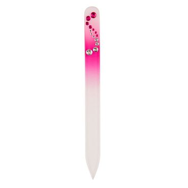 Crystal Files Crystal Nail File I - Pink Swirl